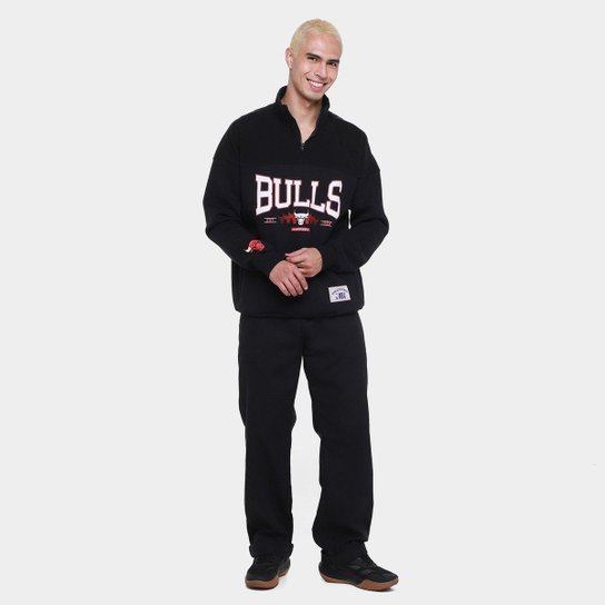 Moletom NBA Chicago Bulls Reflections Masculino