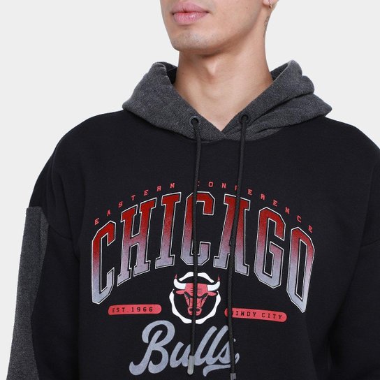 Moletom NBA Chicago Bulls Senses Masculino