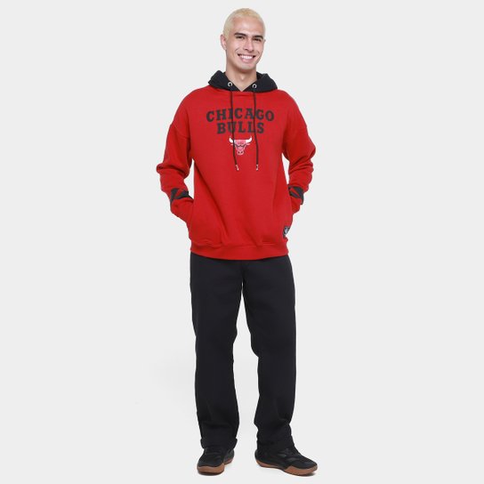 Moletom NBA Chicago Bulls Statement Masculino