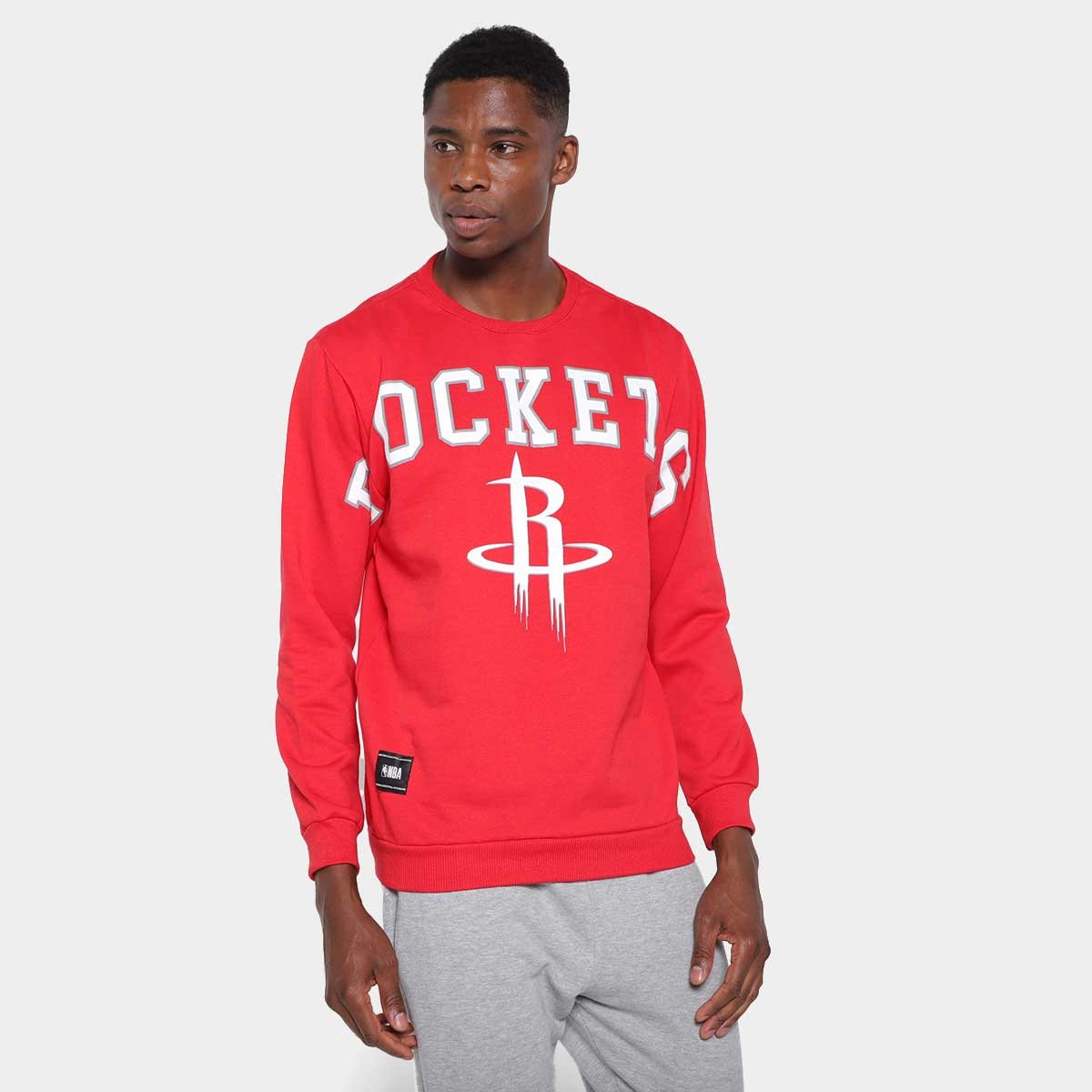 Moletom NBA Houston Rockets Masculino Loja NBA