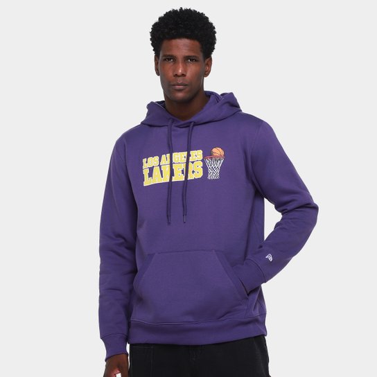 Moletom NBA Los Angeles Core  New Era Masculino