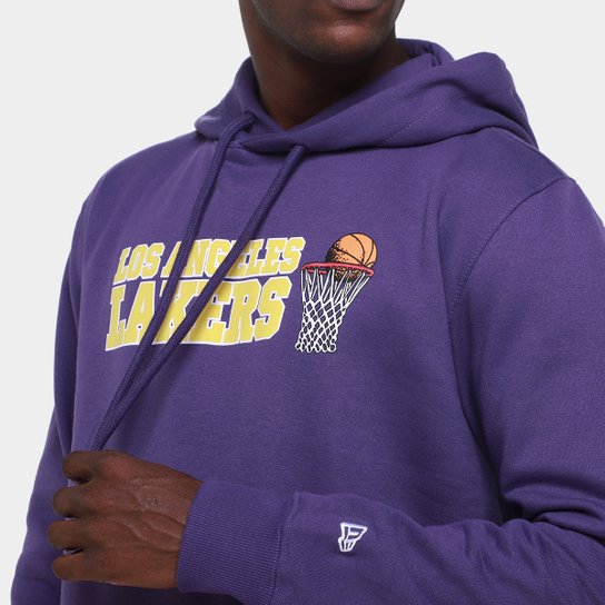 Moletom NBA Los Angeles Core  New Era Masculino