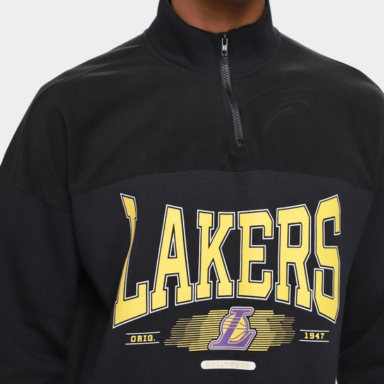 Moletom NBA Los Angeles Lakers Reflections Masculino