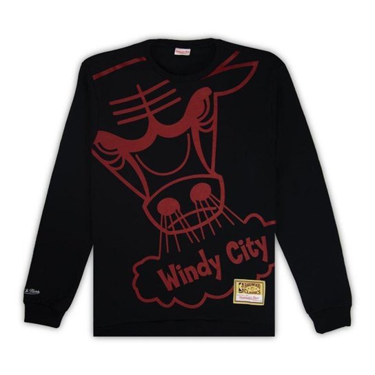 Moletom NBA Windy City Chicago Bulls - Mitchell &