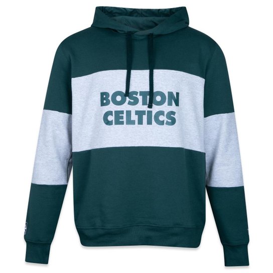 Moletom New Era Canguru Fechado Boston Celtics All Classic