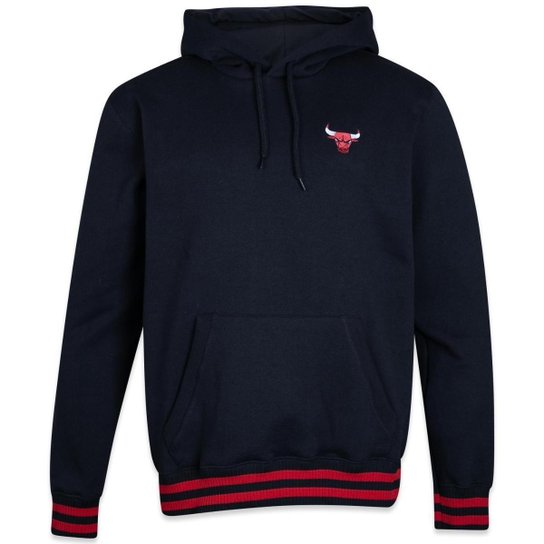 Moletom New Era Canguru Fechado Chicago Bulls Hiphop