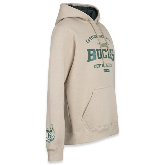 MOLETOM NEW ERA CANGURU FECHADO NBA MILWAUKEE BUCKS BACK TO SCHOOL