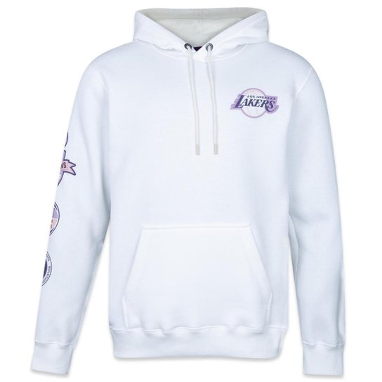 Moletom New Era Canguru Fechado NBALos Angeles Lakers Sunset Masculino