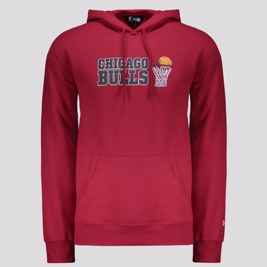 Moletom New Era NBAChicago Red Bulls Masculino
