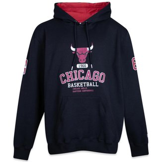 Moletom New Era Plus Size Chicago Red Bulls Capuz Masculino