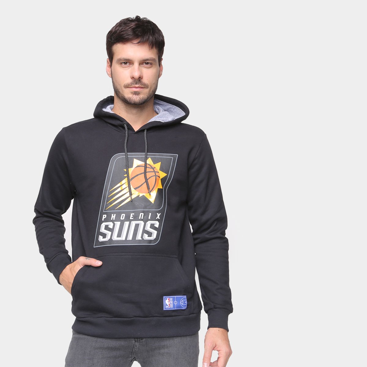 Moletom Phoenix Suns Nba Shield Masculino Preto Loja Nba Moletom Phoenix Suns Nba Shield Masculino Preto Loja Nba