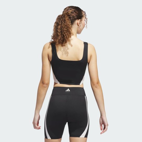 Regata Adidas Cropped Basketball Feminina