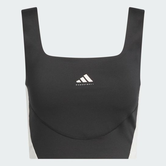 Regata Adidas Cropped Basketball Feminina