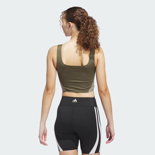 Regata Adidas Cropped Basketball Feminina