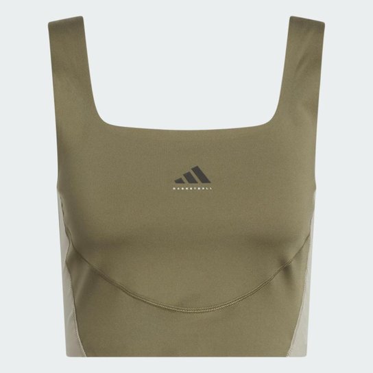 Regata Adidas Cropped Basketball Feminina