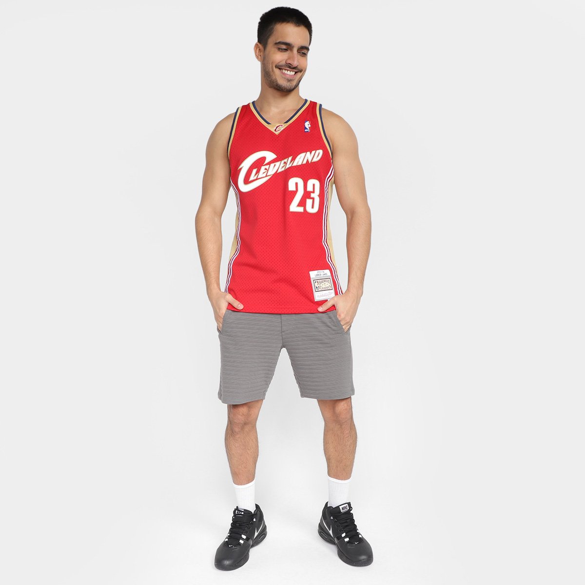 Regata Cleveland Cavaliers Lebron James Mitchell & Ness Road