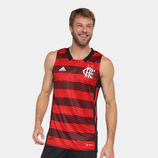 Regata Flamengo Basquete Adidas 1 Masculina