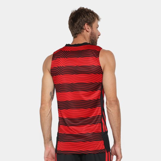 Regata Flamengo Basquete Adidas 1 Masculina