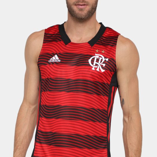 Regata Flamengo Basquete Adidas 1 Masculina