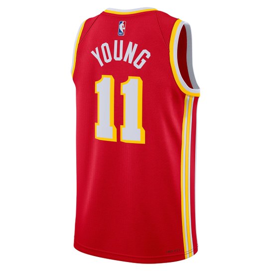 Regata Jersey NBA Nike Atlanta Hawks Trae Young Nº 11 - Masculina