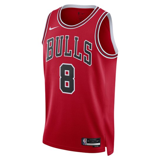 Regata Jersey NBA Nike Chicago Bulls Zach Lavine Nº 8
