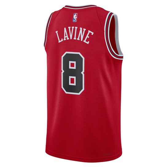 Regata Jersey NBA Nike Chicago Bulls Zach Lavine Nº 8