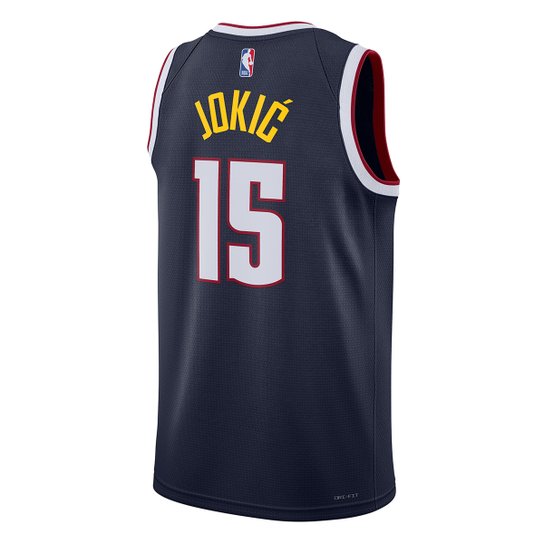 Regata Jersey NBA Nike Denver Nuggets Jokic Nº15 - Masculina