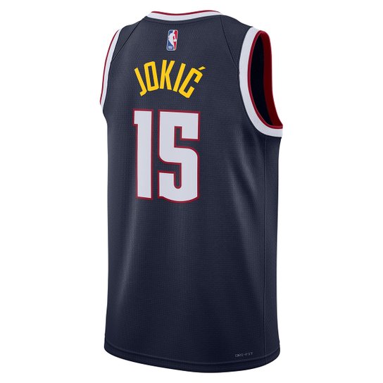 Regata Jersey NBA Nike Denver Nuggets Jokic Nº15 - Masculina