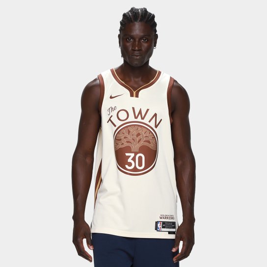 Regata Jersey NBA Nike Golden State Warriors Stephen Curry N° 30 Masculina