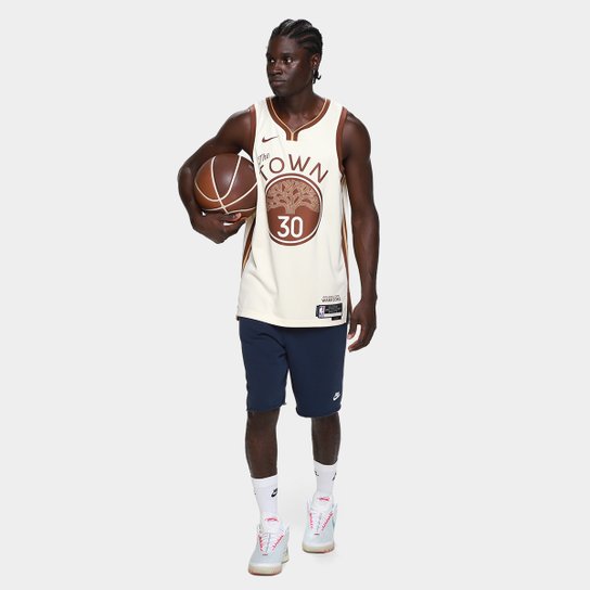Regata Jersey NBA Nike Golden State Warriors Stephen Curry N° 30 Masculina