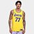 Regata Jersey NBA Nike Los Angeles Lakers Doncic Nº 77 Masculina - Roxo+Amarelo