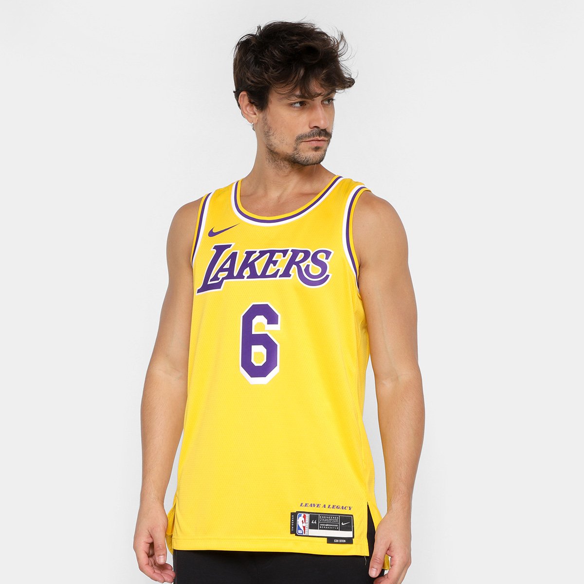Regata Jersey NBA Nike Los Angeles Lakers Lebron James Nº 23