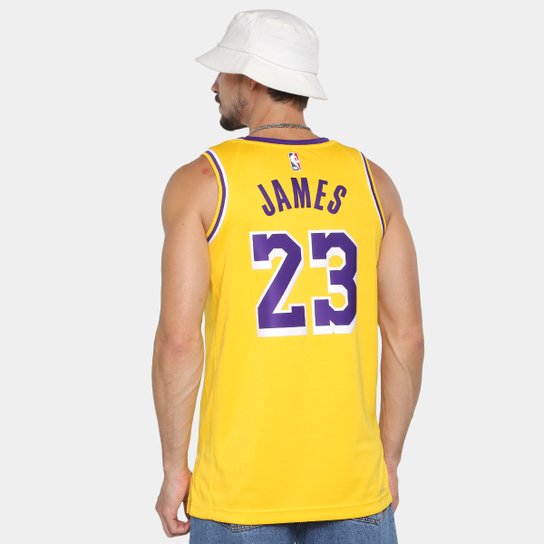 Regata Jersey NBA Nike Los Angeles Lakers Lebron James Nº 23 - Masculina