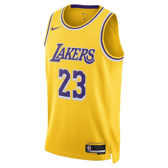 Regata Jersey NBA Nike Los Angeles Lakers Lebron James Nº 23 - Masculina