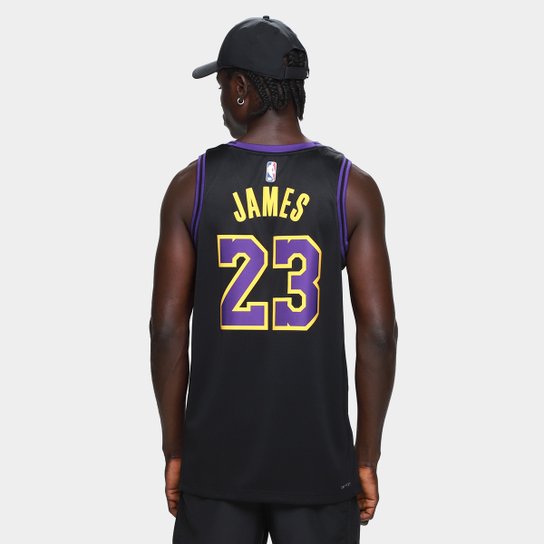 Regata Jersey NBA Nike Los Angeles Lakers Lebron James Nº 23 Masculina