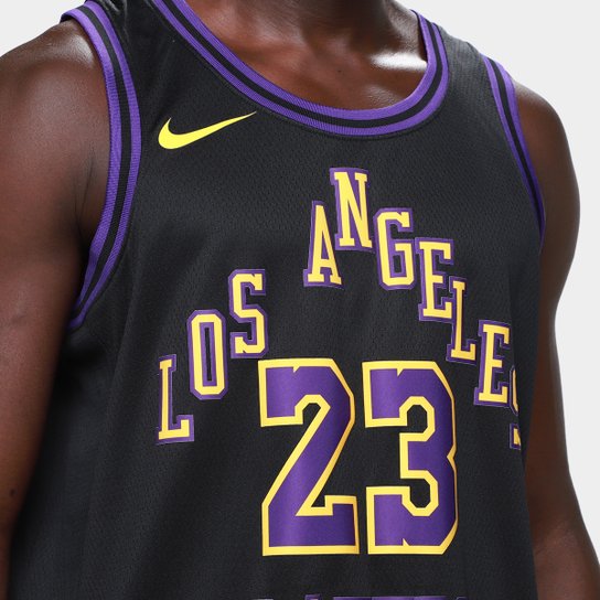 Regata Jersey NBA Nike Los Angeles Lakers Lebron James Nº 23 Masculina