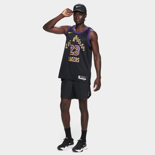 Regata Jersey NBA Nike Los Angeles Lakers Lebron James Nº 23 Masculina