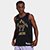Regata Jersey NBA Nike Los Angeles Lakers Lebron James Nº 23 Masculina - Preto+Branco