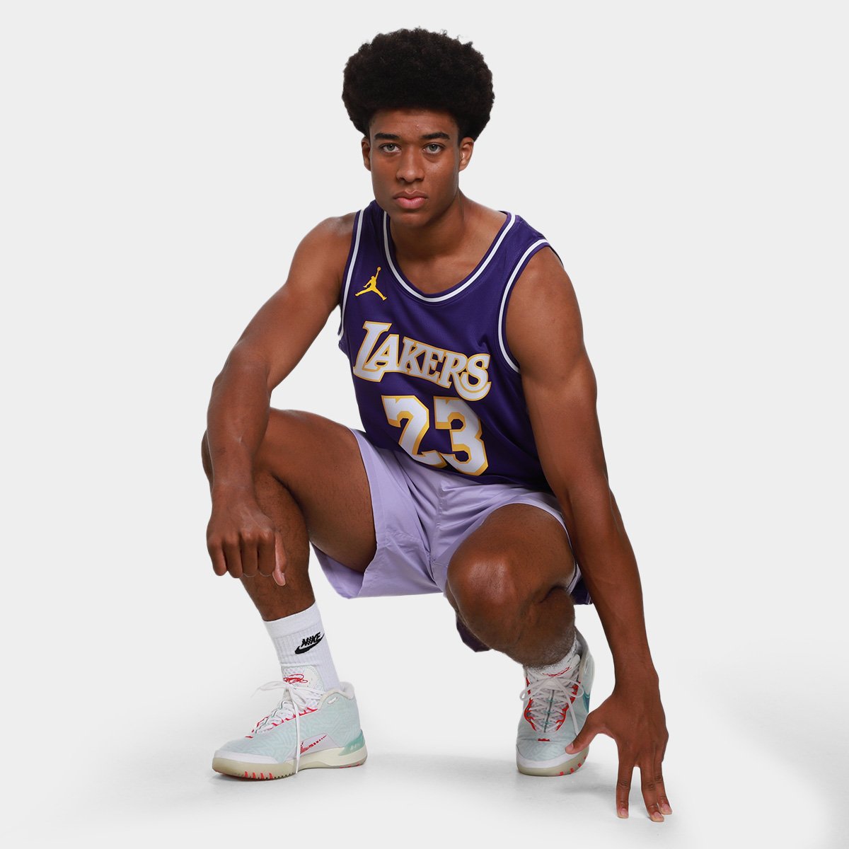 Regata Jersey NBA Nike Los Angeles Lakers Lebron James Nº 23