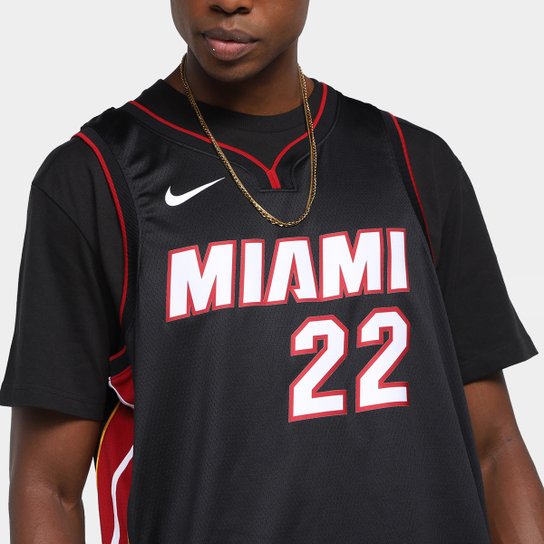 Regata Jersey NBA Nike Miami Heat Jimmy Butler Nº 22 - Masculina