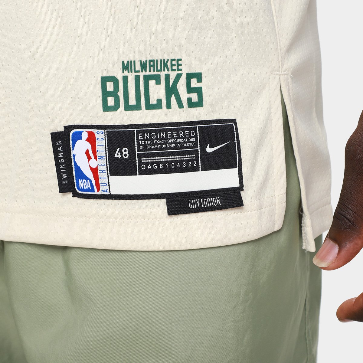 Regata Jersey NBA Nike Milwaukee Bucks Giannis Antetokounmpo Nº 34