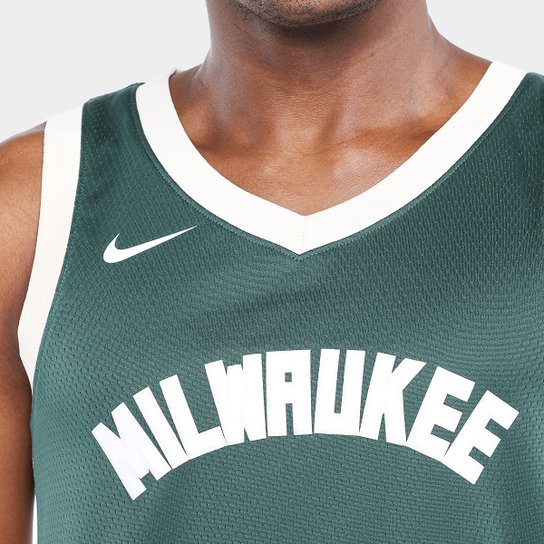 Regata Jersey NBA Nike Milwaukee Bucks - Masculina