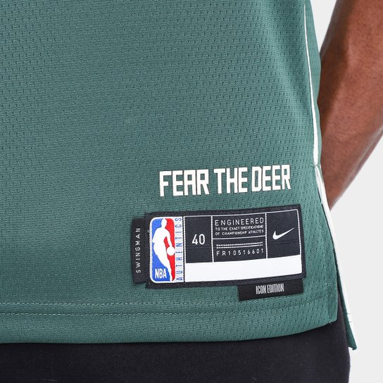 Regata Jersey NBA Nike Milwaukee Bucks - Masculina