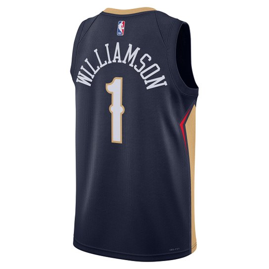 Regata Jersey NBA Nike New Orleans Pelicans Zion Williamson Nº 1
