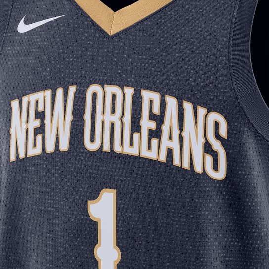 Regata Jersey NBA Nike New Orleans Pelicans Zion Williamson Nº 1