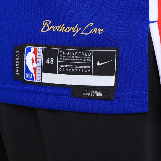 Regata Jersey NBA Nike Philadelphia 76ers Joel Embiid Nº 21 - Masculina