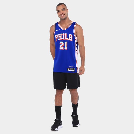 Regata Jersey NBA Nike Philadelphia 76ers Joel Embiid Nº 21 - Masculina