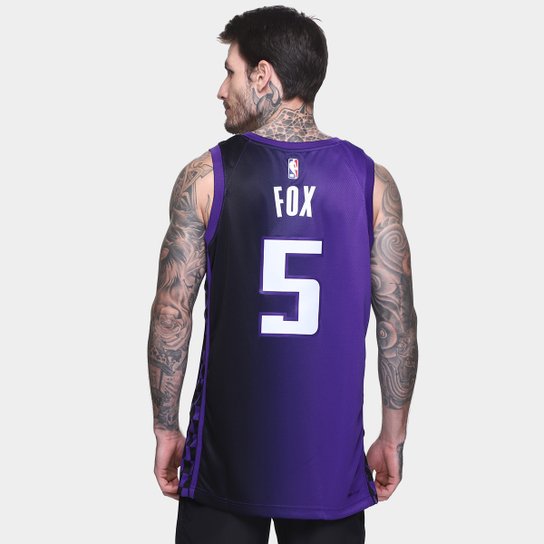 Regata Jersey NBA Nike Sacramento Kings De'Aaron Fox N° 5 - Masculina