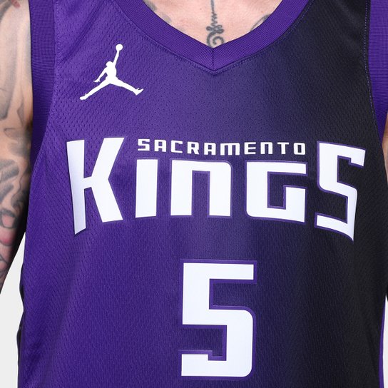 Regata Jersey NBA Nike Sacramento Kings De'Aaron Fox N° 5 - Masculina