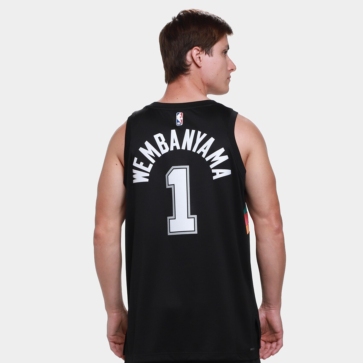 Regata Jersey NBA Nike San Antonio Spurs Victor Wembanyama Nº 1